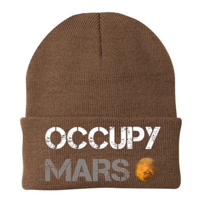 Occupy Mars Knit Cap Winter Beanie