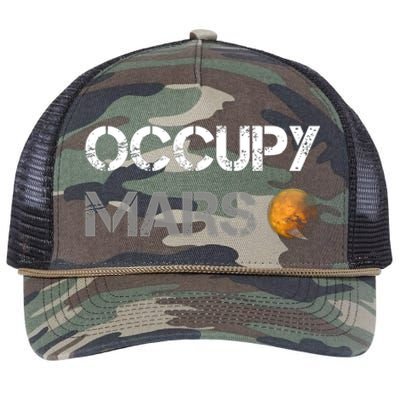 Occupy Mars Retro Rope Trucker Hat Cap