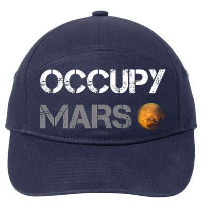 Occupy Mars 7-Panel Snapback Hat