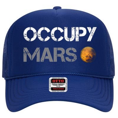 Occupy Mars High Crown Mesh Back Trucker Hat