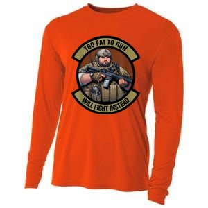 Overweight Military Cooling Performance Long Sleeve Crew