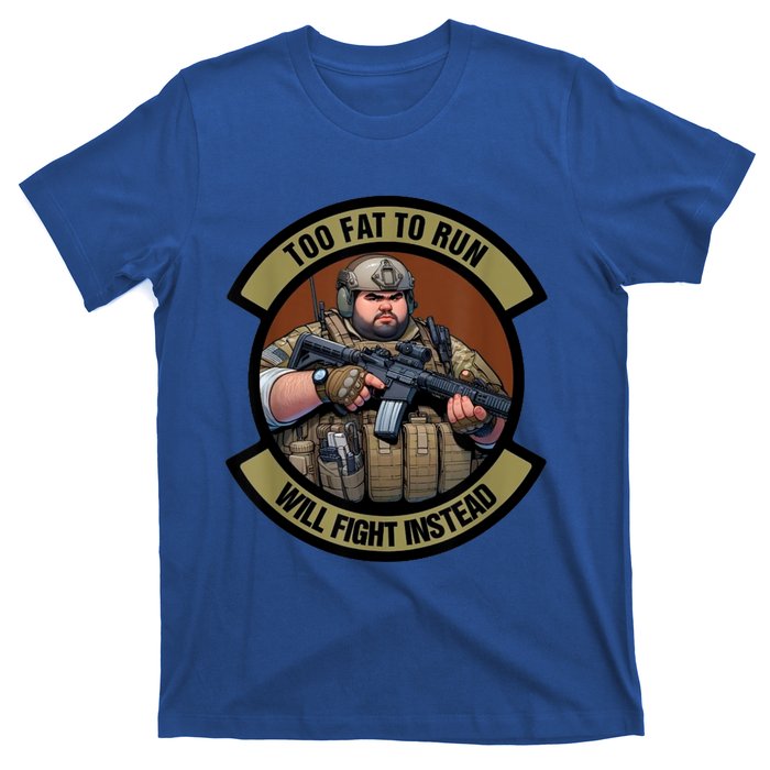 Overweight Military T-Shirt