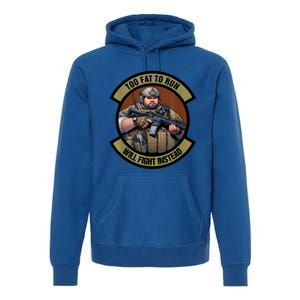 Overweight Military Premium Hoodie