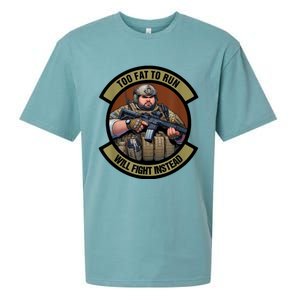 Overweight Military Sueded Cloud Jersey T-Shirt