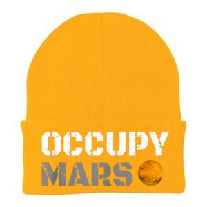 OCCUPY MARS Knit Cap Winter Beanie