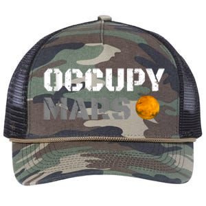 OCCUPY MARS Retro Rope Trucker Hat Cap