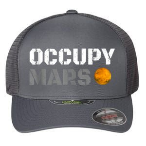 OCCUPY MARS Flexfit Unipanel Trucker Cap