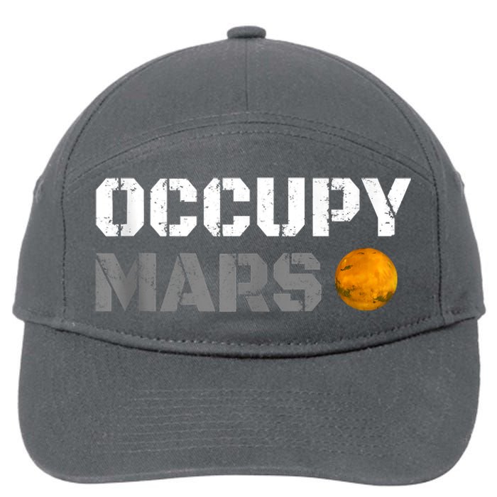 OCCUPY MARS 7-Panel Snapback Hat