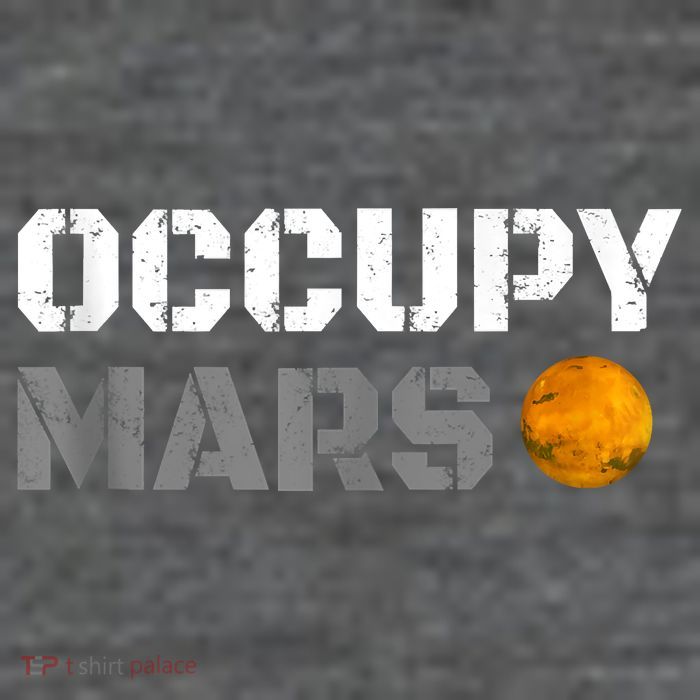 OCCUPY MARS Baby Bodysuit