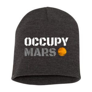 OCCUPY MARS Short Acrylic Beanie