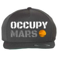 OCCUPY MARS Wool Snapback Cap