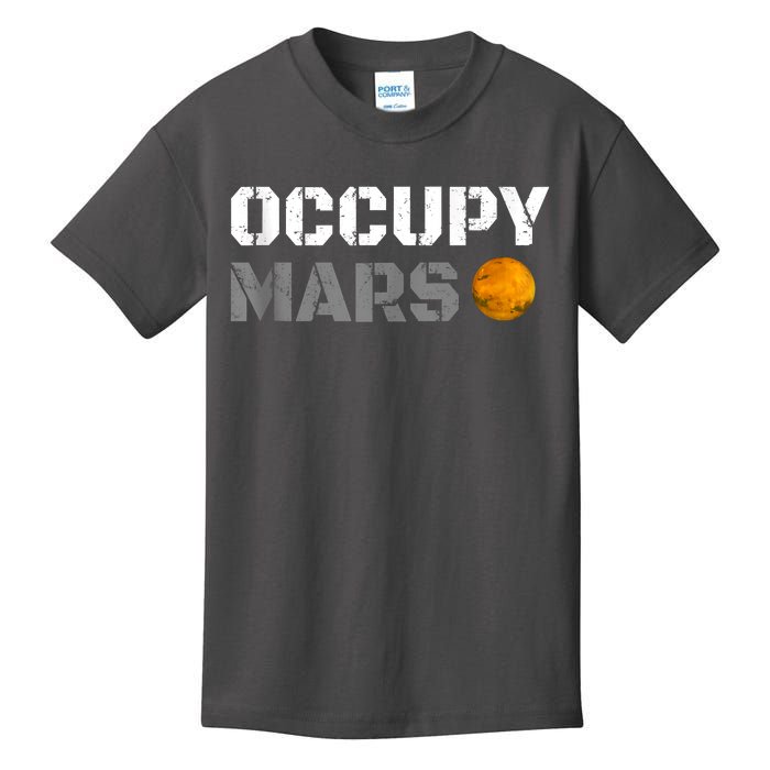 OCCUPY MARS Kids T-Shirt