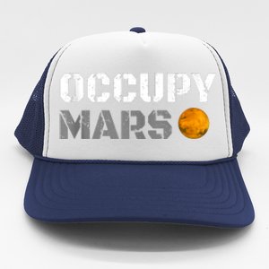 OCCUPY MARS Trucker Hat