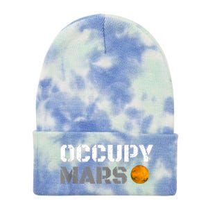 OCCUPY MARS Tie Dye 12in Knit Beanie