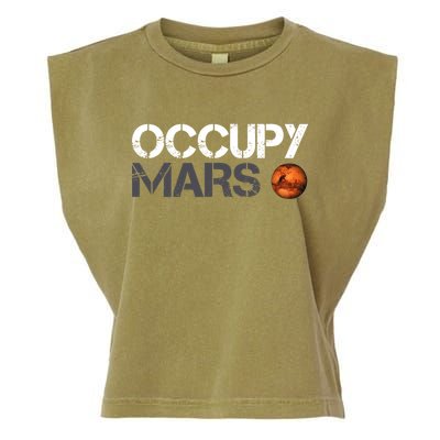 Occupy Mars Garment-Dyed Women's Muscle Tee
