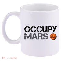 Occupy Mars 11oz C Handle Ceramic Mug