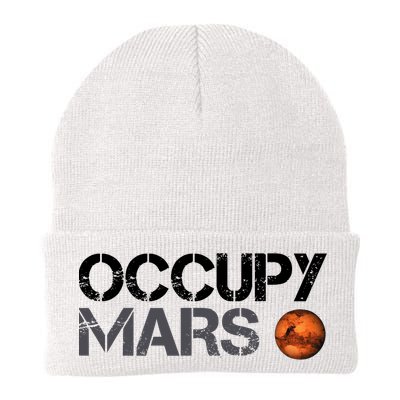 Occupy Mars Knit Cap Winter Beanie