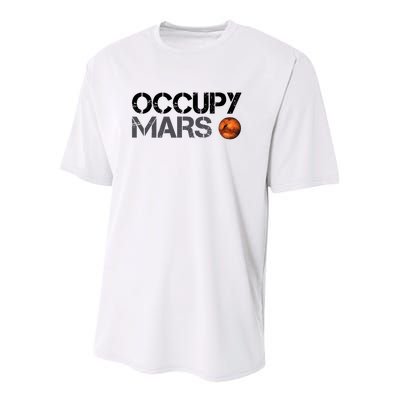 Occupy Mars Youth Performance Sprint T-Shirt