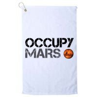 Occupy Mars Golf Towel
