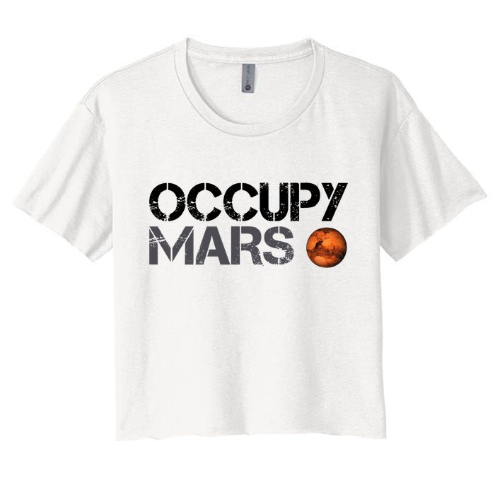 Occupy Mars Crop Top
