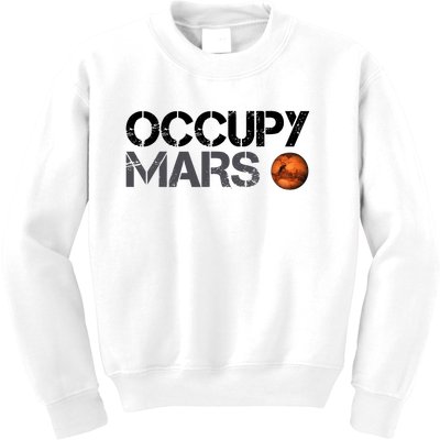 Occupy Mars Kids Sweatshirt