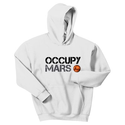 Occupy Mars Kids Hoodie