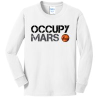 Occupy Mars Kids Long Sleeve Shirt