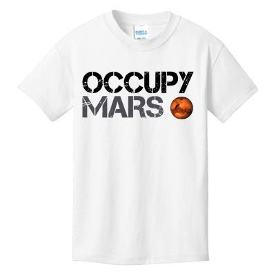 Occupy Mars Kids T-Shirt