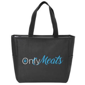 Only Meats Zip Tote Bag