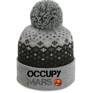 Occupy Mars The Baniff Cuffed Pom Beanie