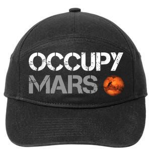 Occupy Mars 7-Panel Snapback Hat