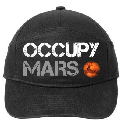 Occupy Mars 7-Panel Snapback Hat