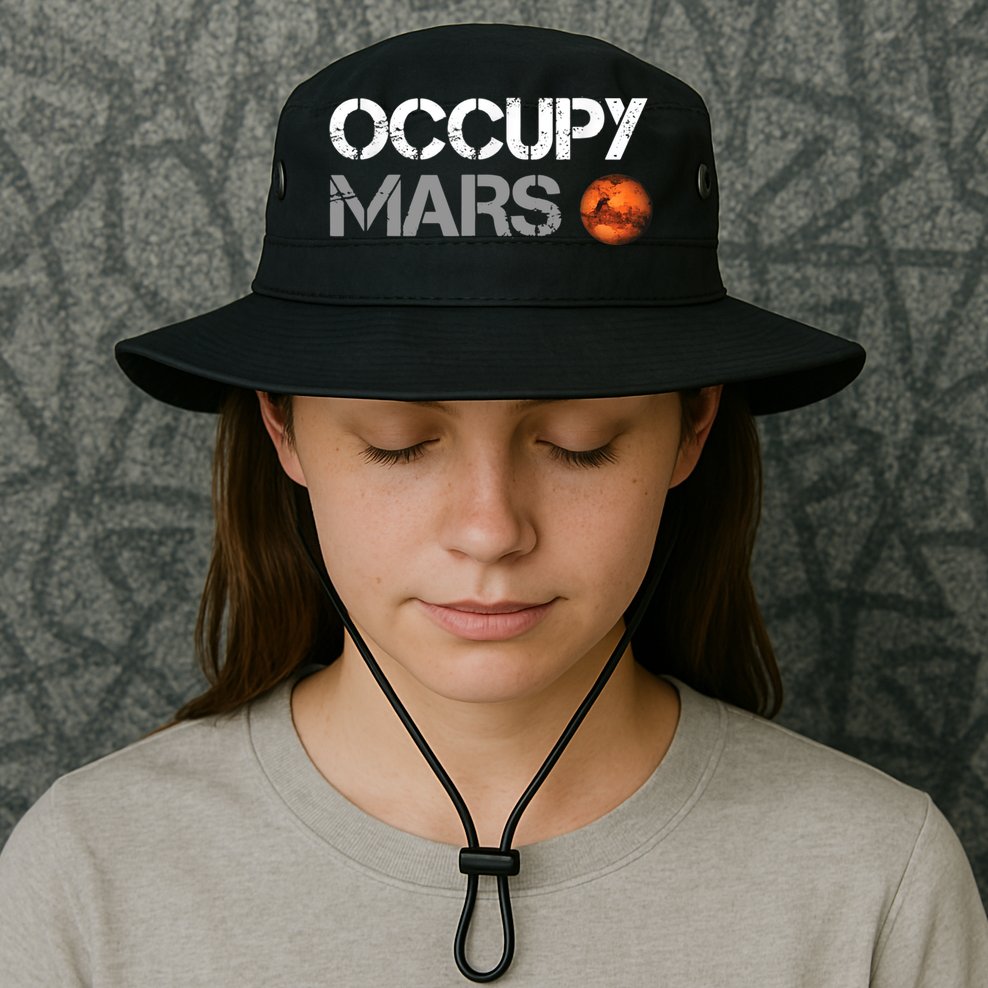 Occupy Mars Bucket Hat