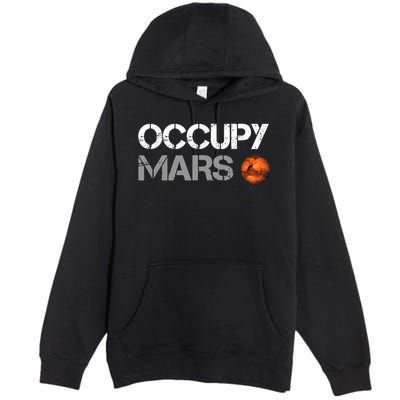 Occupy Mars Premium Pullover Hoodie