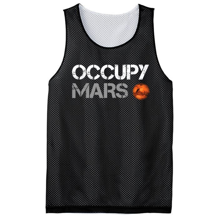 Occupy Mars Mesh Reversible Basketball Jersey Tank