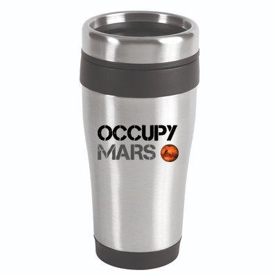 Occupy Mars 16oz Travel Tumbler