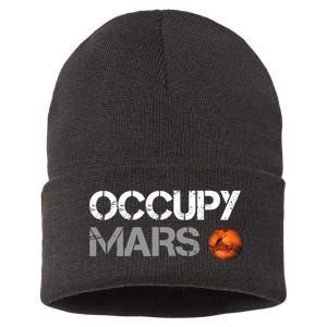 Occupy Mars Sustainable Knit Beanie