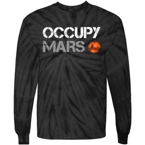 Occupy Mars Tie-Dye Long Sleeve Shirt