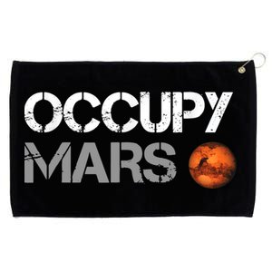 Occupy Mars Grommeted Golf Towel