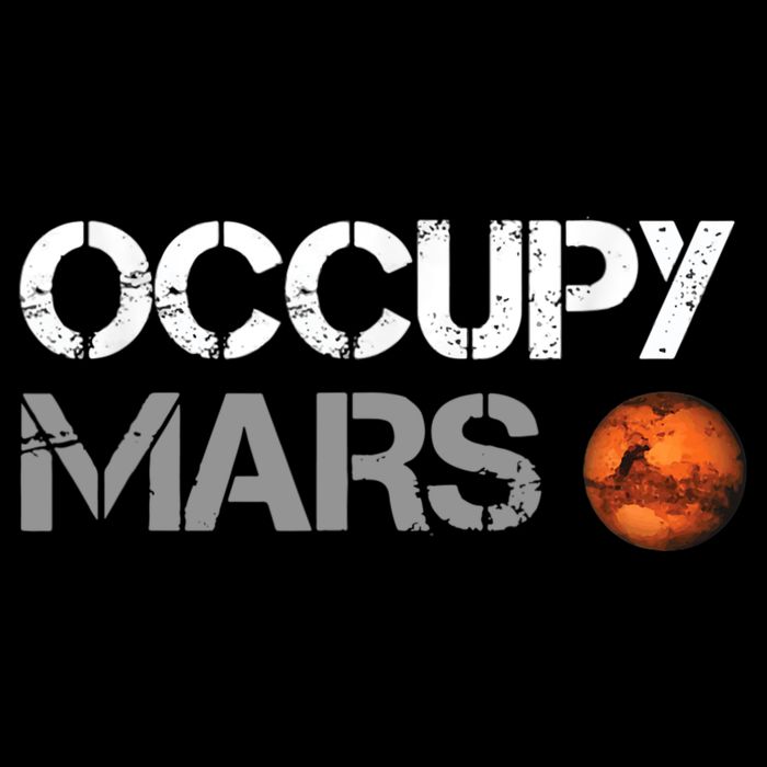Occupy Mars Cropped Pullover Crew