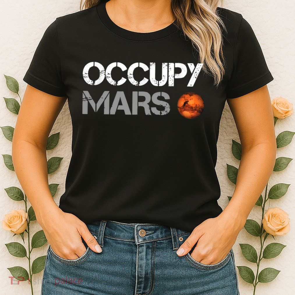 Occupy Mars Womens T-Shirt