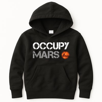 Occupy Mars Kids Hoodie