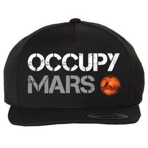 Occupy Mars Wool Snapback Cap