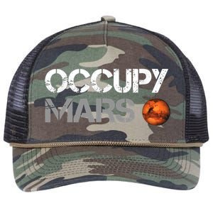 Occupy Mars Retro Rope Trucker Hat Cap