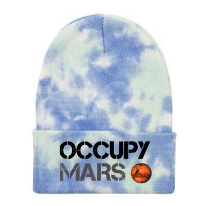 Occupy Mars Tie Dye 12in Knit Beanie