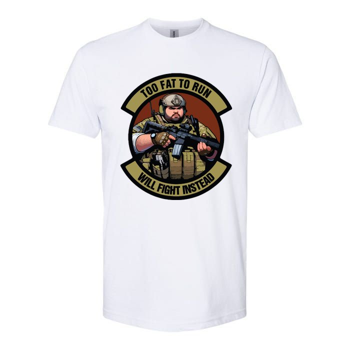 Overweight Military Softstyle CVC T-Shirt