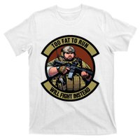 Overweight Military T-Shirt