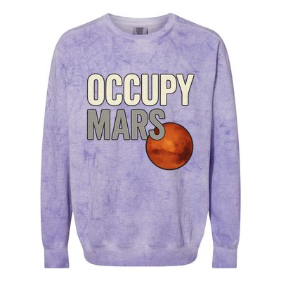 Occupy Mars Colorblast Crewneck Sweatshirt