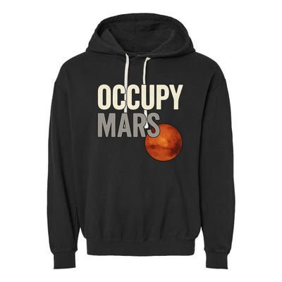 Occupy Mars Garment-Dyed Fleece Hoodie