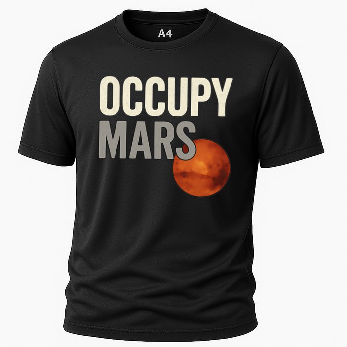Occupy Mars Cooling Performance Crew T-Shirt